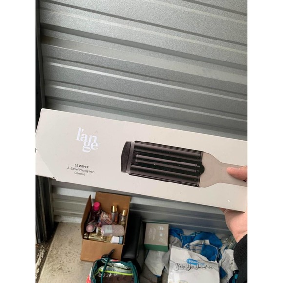 L’ange Hair Lange Hair Tool Titanium Three Barrel Waving Iron